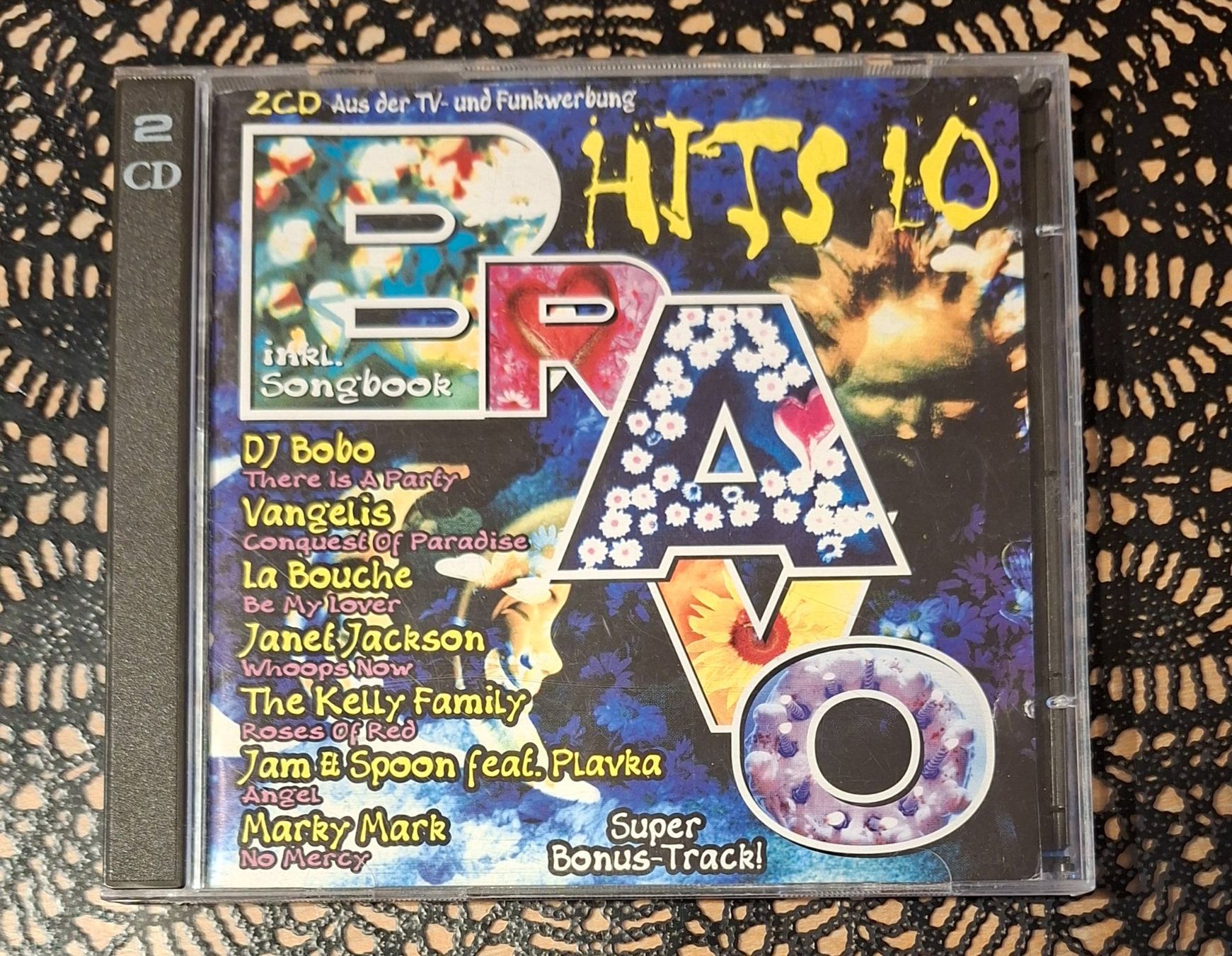 CD: Bravo Hits 10, Doppel CD, 1995, 2CD Hit Compilation, Sampler – Usato da Amriswil venduto da Celini3