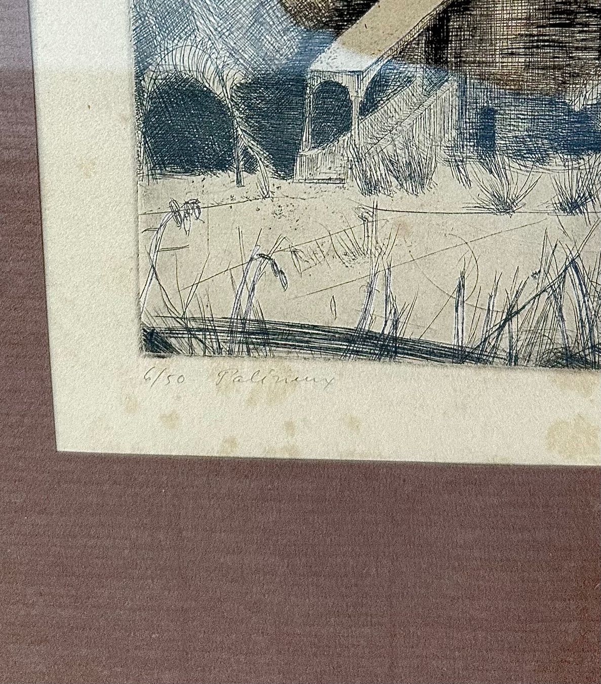 Incisioni: Gérard DE PALEZIEUX - Gravure sur papier – Usato da neuchatel venduto da cabinetjuliart 3