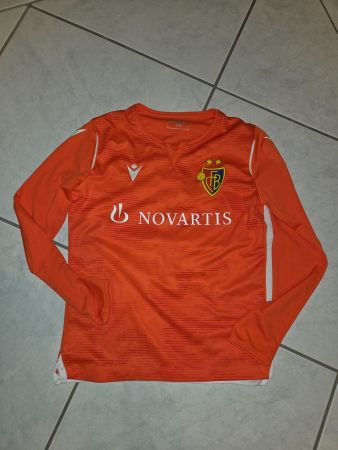 FC Basel Torwarttrikot Macron Hitz Nr. 1 Grösse XXS