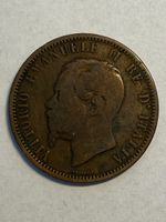 Royaume d’Italie, 10 centesimi 1866 M Bronze