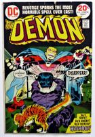 DEMON #14 VS. EVIL WITCHBOY ART BY JACK KIRBY DC 1973