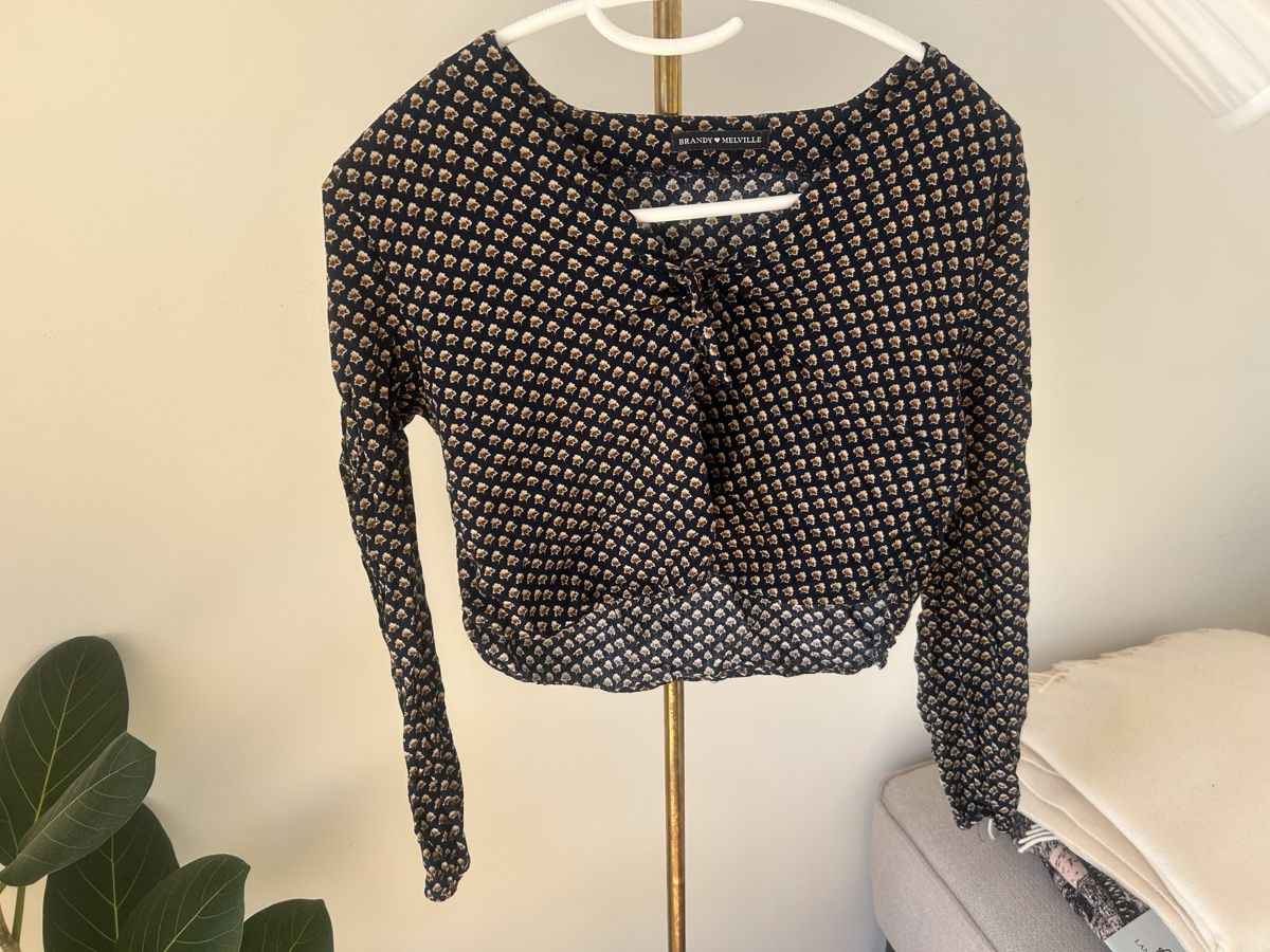 Brandy Melville Camicette: Brandy Melville Bluse, Langarm, Grösse (X)S – Usato da Baden venduto da E1556Z