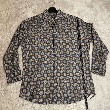 van Laack Meisterwerk Hemd 43/17 Paisley 100% Baumwolle