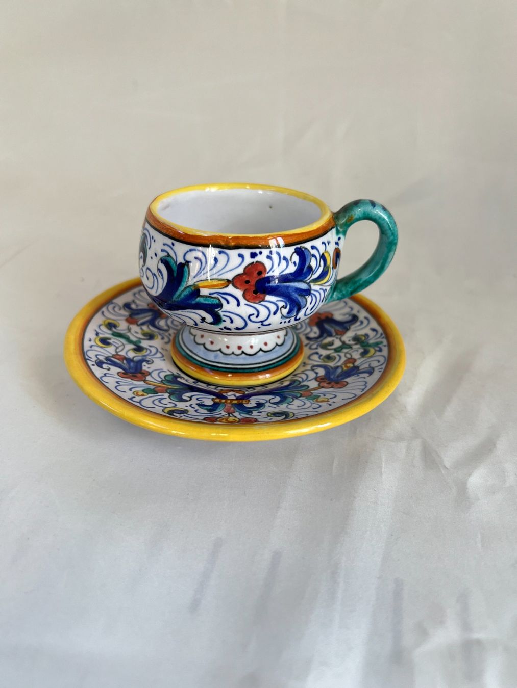 Geschirrsets: Kaffeeservice Deruta Keramik 29 Teile – Gebraucht aus Zürich von Drahtzug 2