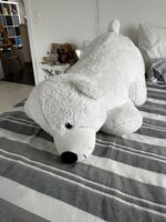 Grosser Eisbär Plüschtier, ca. 100 cm - Kuschelig!