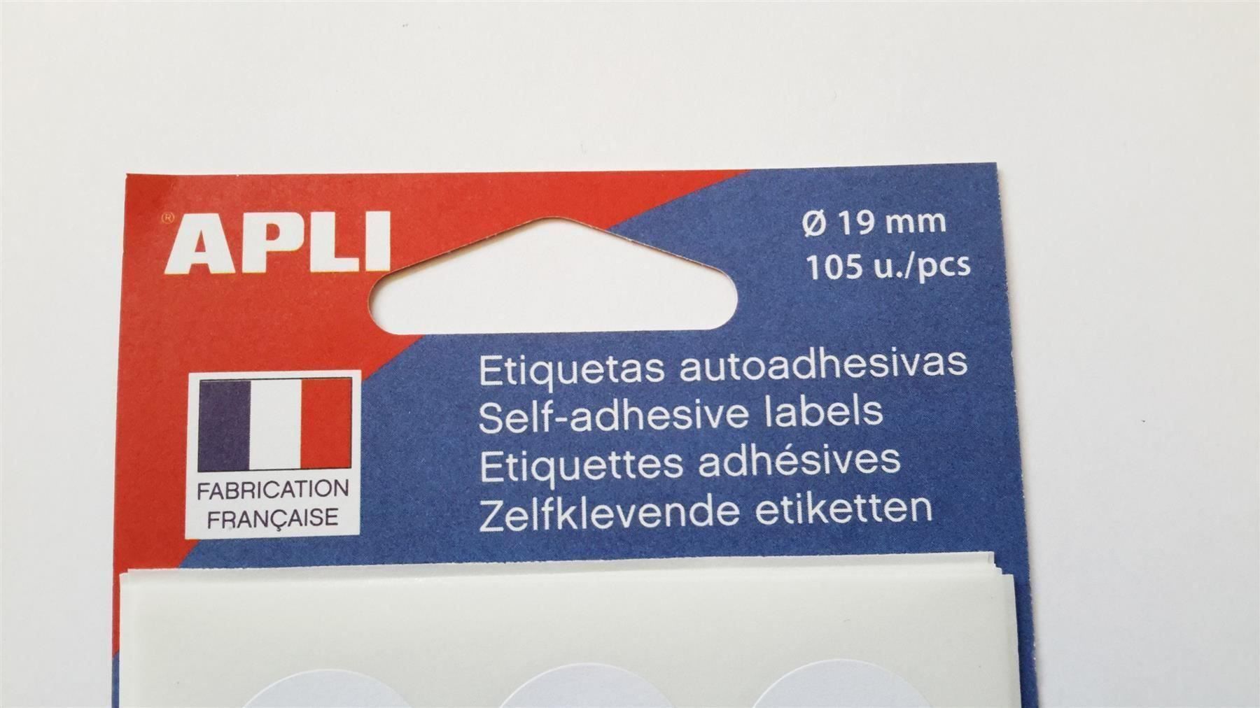 Sticker: Markierungspunkte, weiss, 19mm, 105 St. – Nuovo e nell'imballaggio originale da St. Gallen venduto da cointec 2