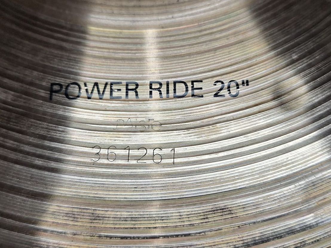 Paiste Musikinstrumente: Power Ride 20" Paiste Alpha – Gebraucht aus Altdorf UR von Ristolino 1