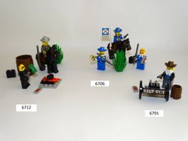 Lego Western 6712, 6706, 6791