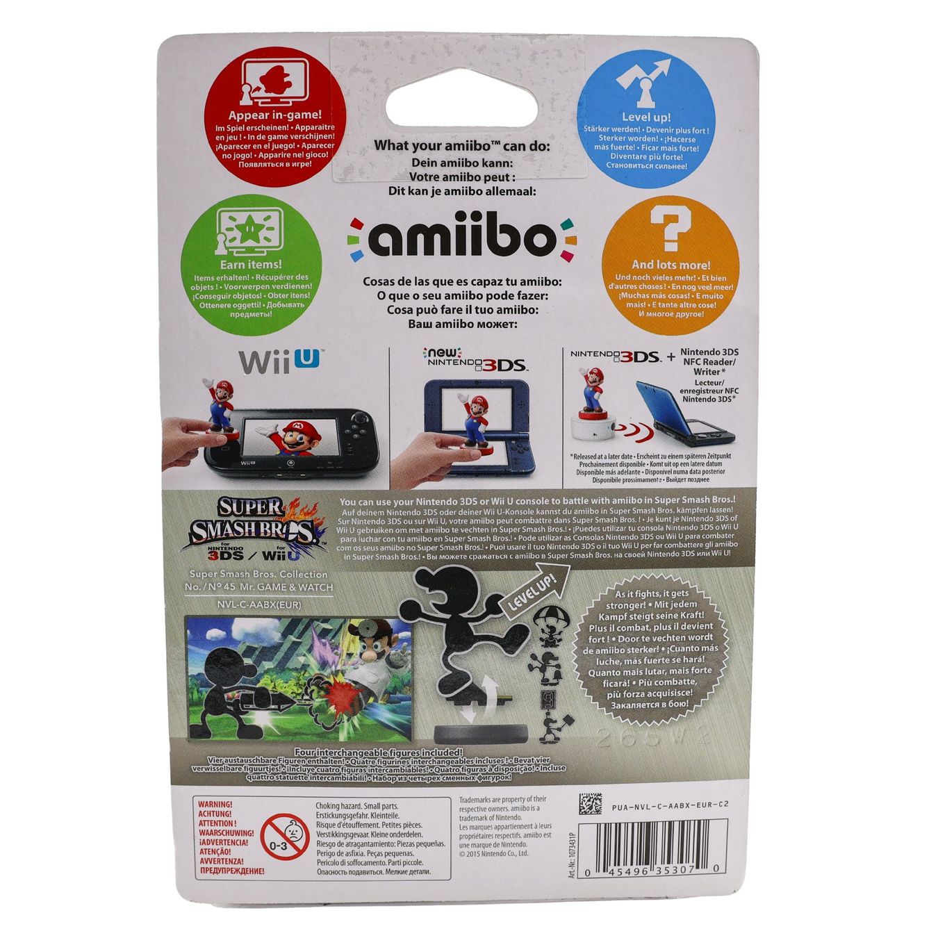 Statuette: Mr. Game & Watch Amiibo - NEW – Nuovo e nell'imballaggio originale da Paudex venduto da dindeboy 1