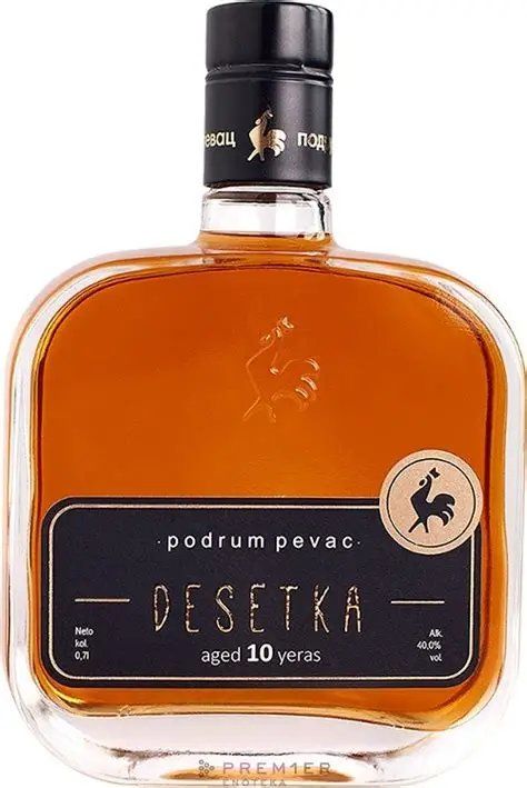 Podrum Pevac Desetka Rakija Premium Original (Neu und originalverpackt ...