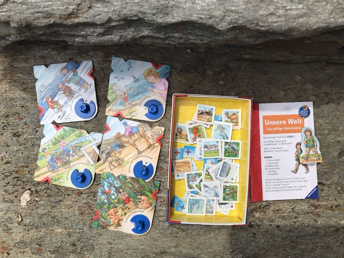 Ravensburger Giochi: Unsere Welt Wissensspiel – Nuovo (secondo la descrizione) da Zürich venduto da almaluisa 1