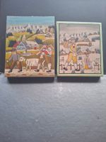 2 wunderschönes Mini Bild Winter  Sommer **72  ** 39
