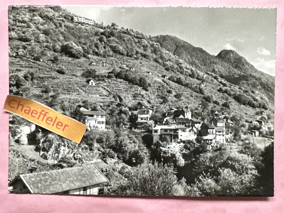 Cartoline postali: Piandessio Agarone. Ristorante della Posta – Usato da Zürich venduto da Chaeffeler