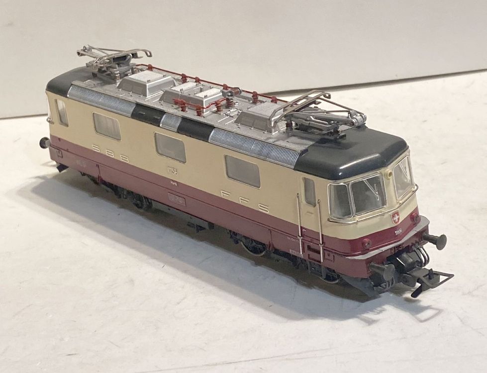 Locomotive Fleischmann H0 1141 BR 11156 CFF - Analogique AC - Occasion