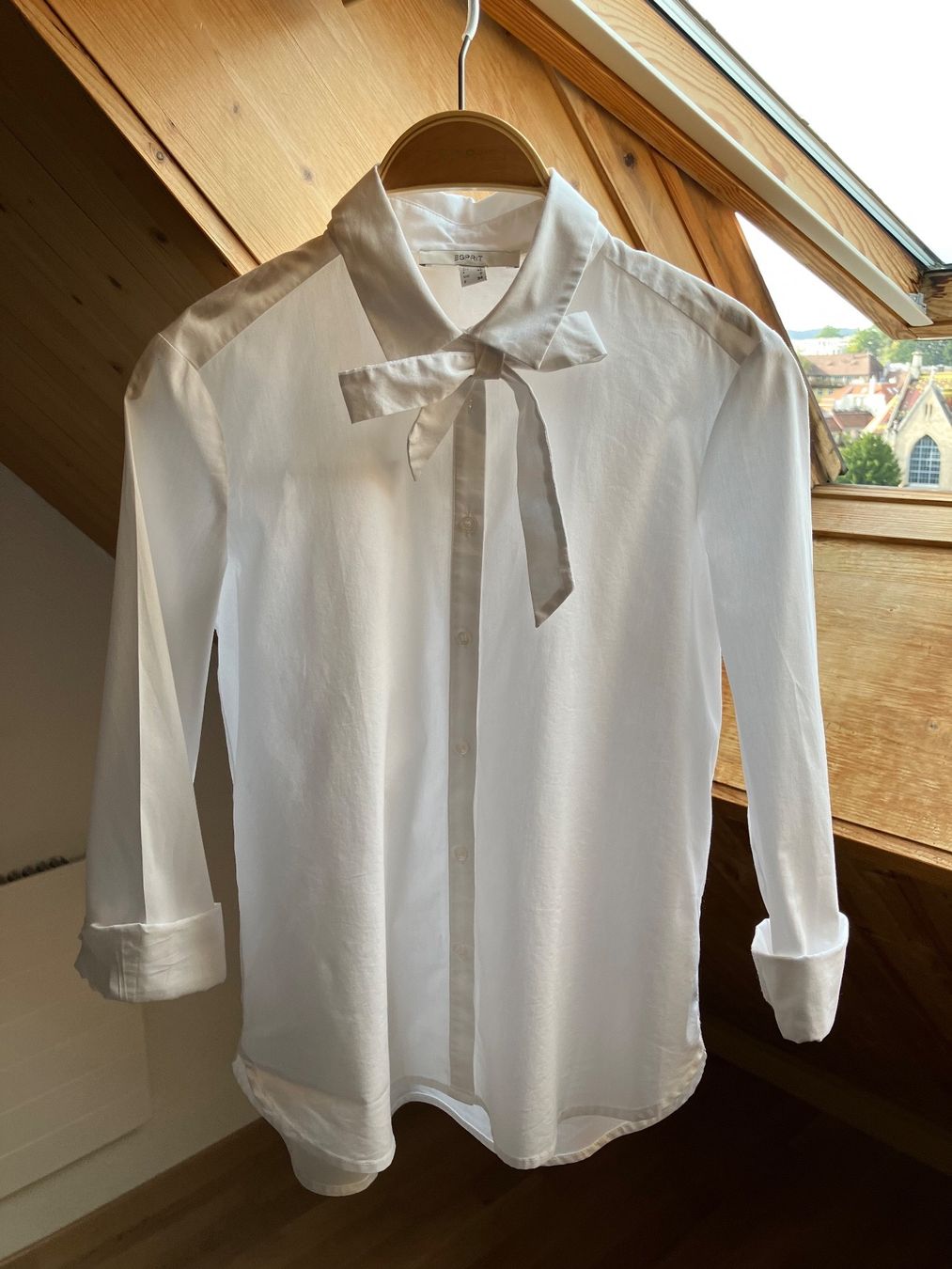 Esprit Camicette: weisse Hemdbluse Gr. 32 – Usato da St. Gallen venduto da andreav.