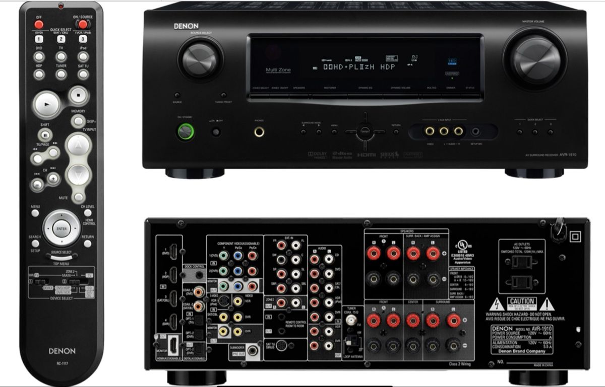 Denon Home Cinema: Denon AVR-1910 Amplifier – Usato da Wiesendangen venduto da Churfirst 2
