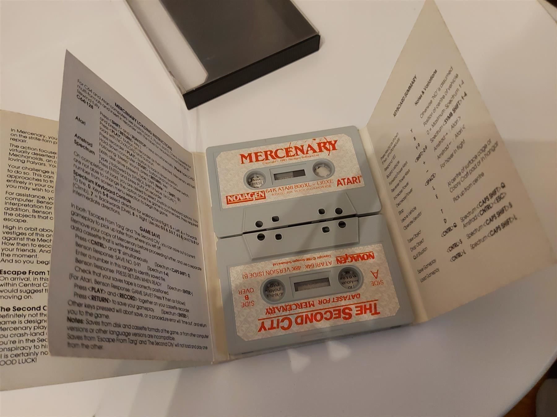 Kompaktkassetten: Mercenary Atari ST OVP Cassette OVP – Gebraucht aus Aarau von Kaesekuchen2000 2
