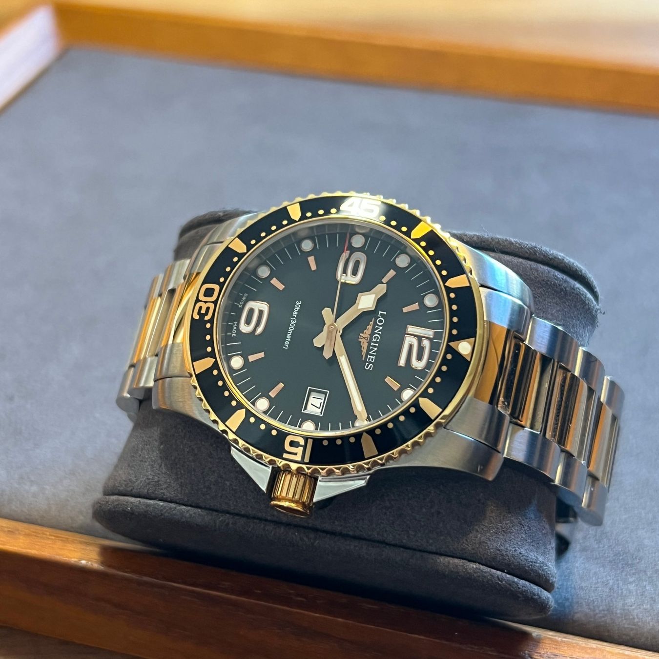Longines Orologi: FLASH SALE Longines HydroConquest Quartz Date L3.740.3 – Usato da Carouge GE venduto da Watchaser 6