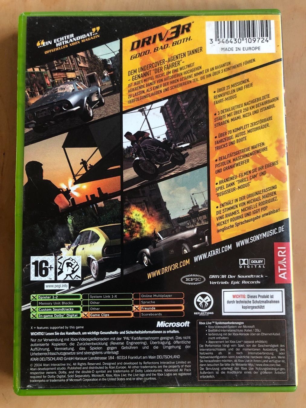 Microsoft Jeux: Driver 3 für Xbox – D'occasion à Kestenholz par Mad18 1