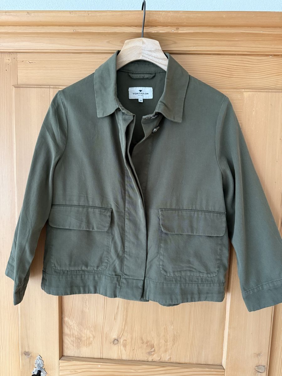 Tom Tailor Giacche: Tom Tailor Blazer - Jacke Damen Gr.S/38 in olivgrün – Usato da Uster venduto da Schangnau87