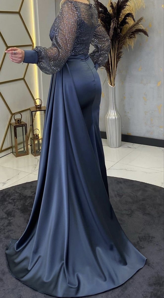 Vestiti: Blaues Abendkleid lang NEU – Nuovo e nell'imballaggio originale da Volketswil venduto da mikeyburrows 3