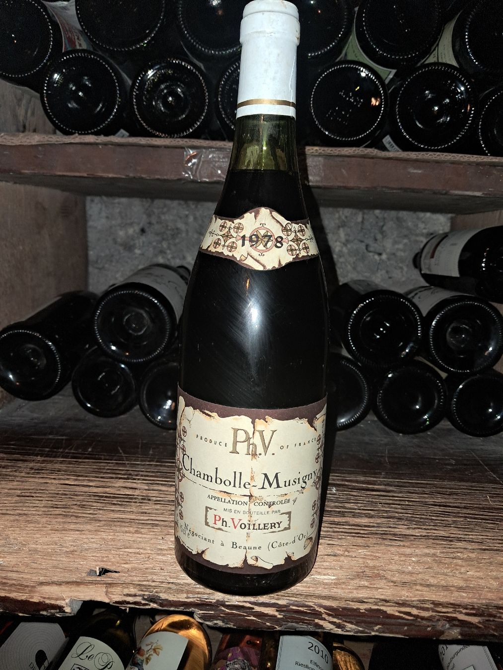 Vino: Chambolle-Musigny Ph. Voillery 1978 – Nuovo e nell'imballaggio originale da Le locle venduto da juliensaran