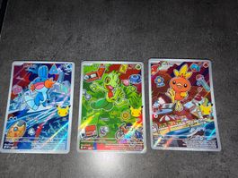 First Partner Serie 3 Mudkip Treecko Torchic