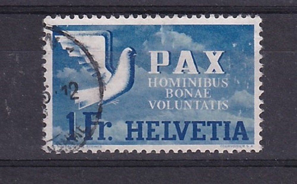 Tutti i francobolli: Pax 1 franc avec variété – Usato da Grandson venduto da Rogneux 1