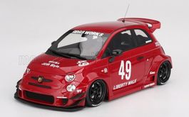 FIAT 500 ABARTH 595 LB WORKS #49 ABAS 2024 RED 1/18 NEU