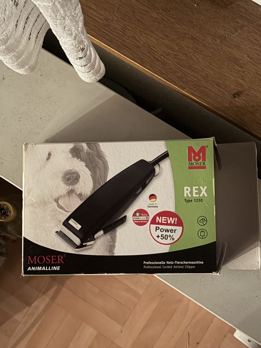 Produits de soins: Moser REX Type 1230 Tierschermaschine – D'occasion à Innerberg par Brabus81