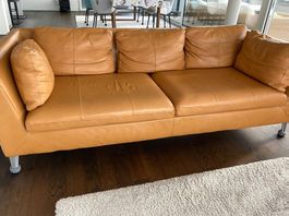 Leder Sofa - 3er und 2er  Set - Fast Neu