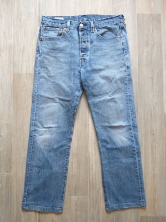 LEVIS 501 Jeans taille / Grosse W31 (RACCOURCI / GEKURZT !)
