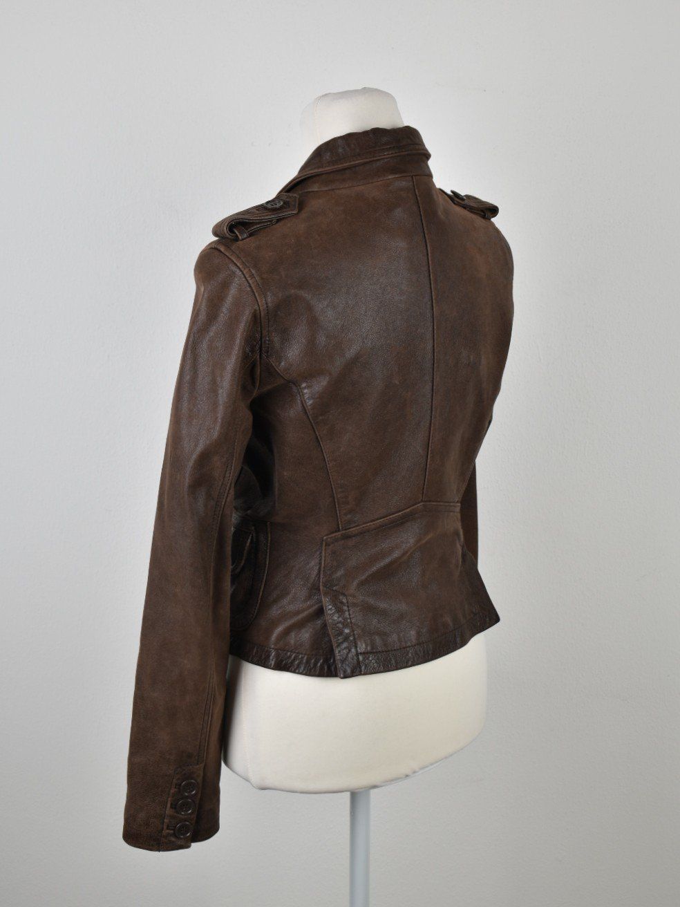 Kookai Giacche: Kookai Lederjacke Gr.36, braun – Usato da Nürensdorf venduto da 2ND_STORY 3