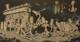Heinrich Schaufelberger, originelle Grafik