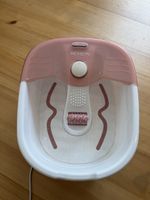 Revlon Fussbad mit Massagefunktion rosa weiss