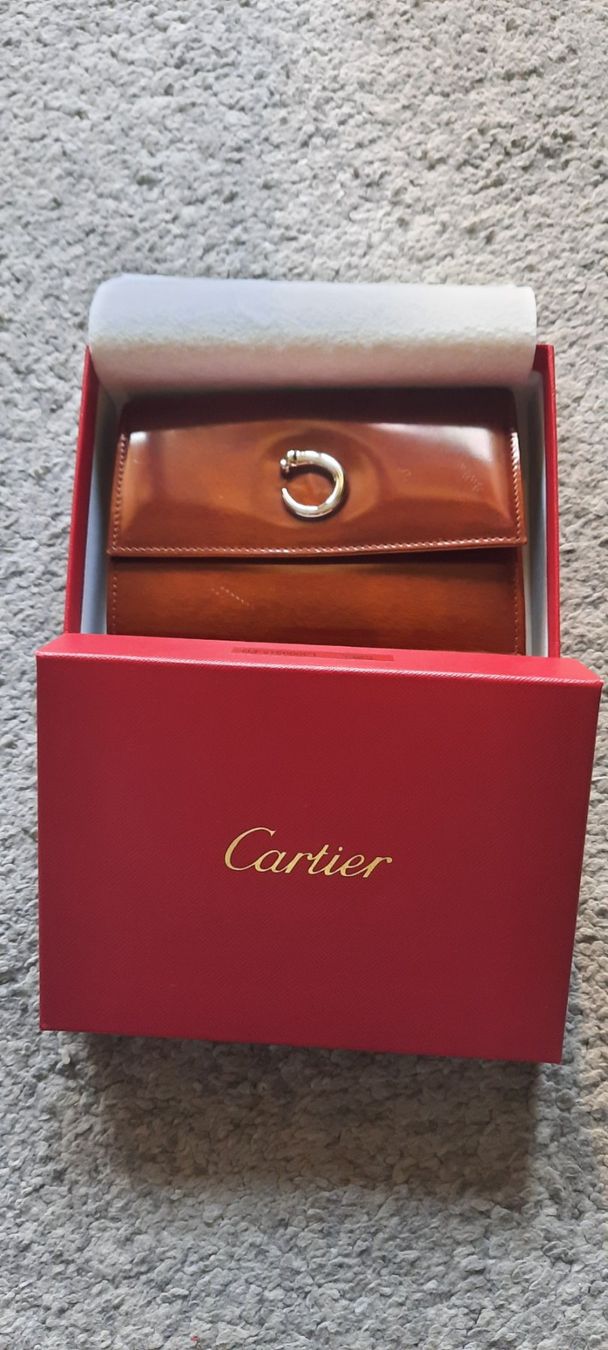 Cartier Portamonete: Cartier portemonnaie panthère – Usato da Russin venduto da Lola2115