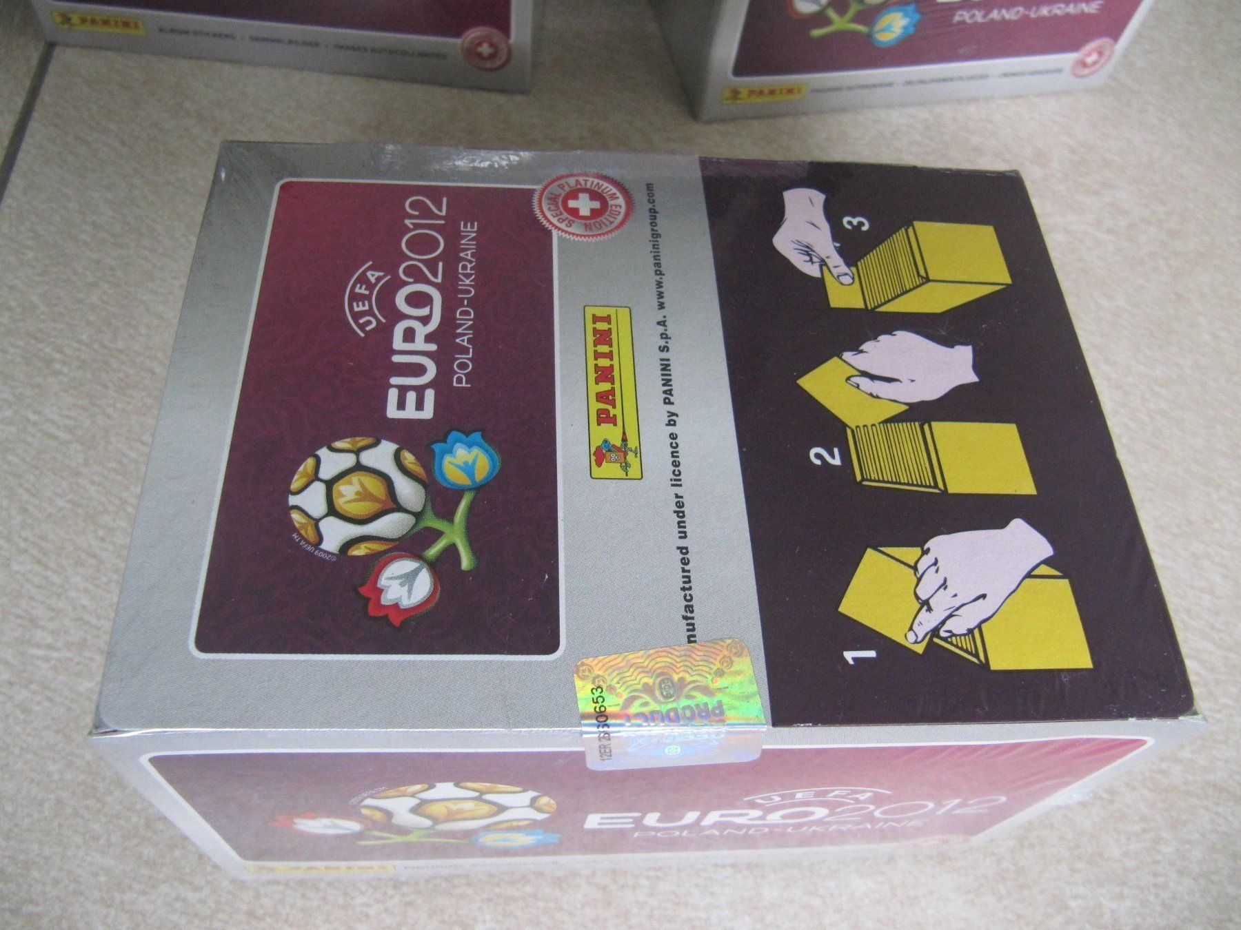 Panini Carte collezionabili: Box Panini Euro 2012 Platinum Edition – Nuovo e nell'imballaggio originale da Arbedo venduto da nadia1973