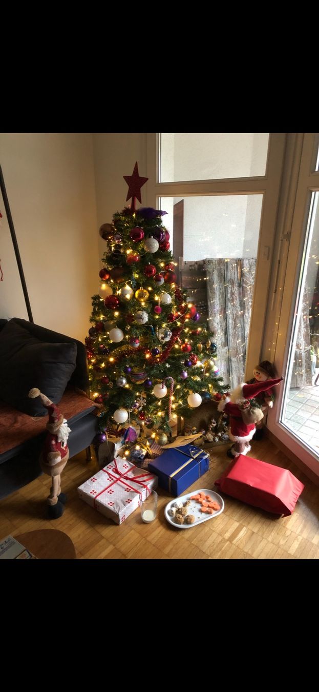 Alle Dekorationen: Christmas tree with balls verpackt – Gebraucht aus Baden von mgeormezi