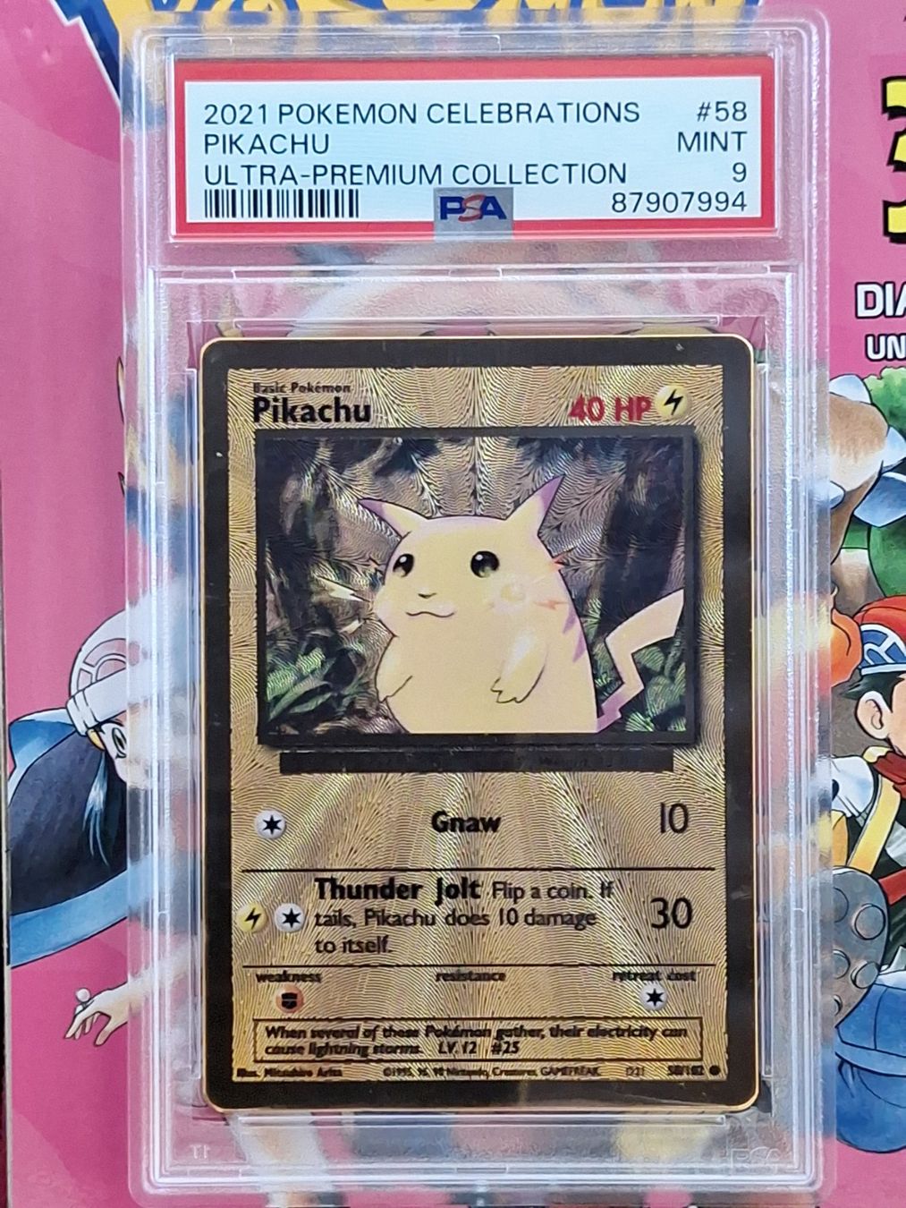 Pokémon Cartes à collectionner: Pikachu - Ultra Premium Collection Celebrations - PSA 9 – Neuf (Voir description) à Altstätten SG par sulim