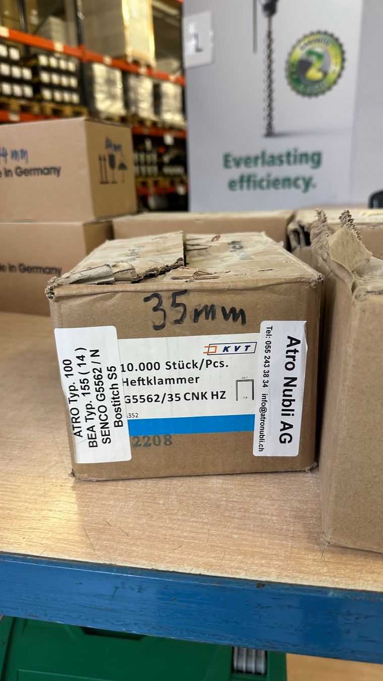 Tutti gli attrezzi: Senco Klammergerät NS20XP + Passend Klammern – Usato da Uetendorf venduto da Revotool 8