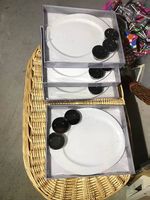 4 Set d assiette à fondue chinoise