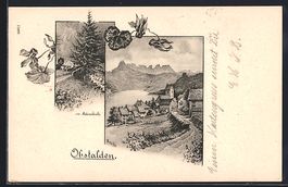 Litho Obstalden, Am Mehrenbach, Ortspart
