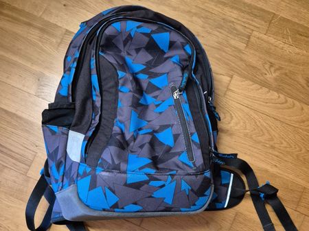 Schulrucksack Satch blau/schwarz guter Zustand