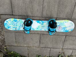 Burton Snowboard Twin 150cm mit Mala Bindung