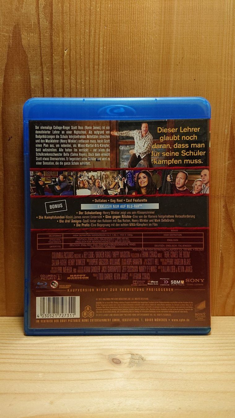 Alle DVDs: DAS SCHWERGEWICHT Blu-Ray mit Kevin James – Gebraucht aus Wilderswil von Exebub 1