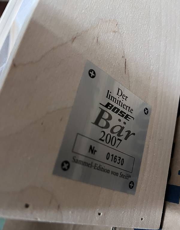 Giocattoli: Steiff Bär Limited Edition - NEU – Usato da Basel venduto da mar_w7l9 1