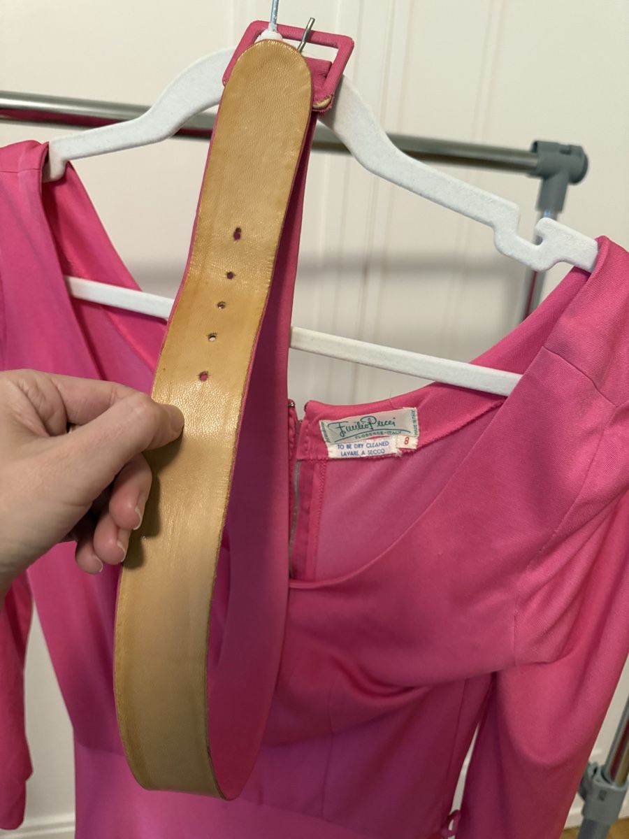 Emilio Pucci Vestiti: 1970s Emilio Pucci Kleid vintage – Usato da Zürich venduto da StudioCardin 8