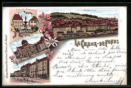 Litho La Chaux-de-Fonds, Grand Hotel Cen