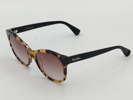 MaxMara Sonnenbrille LOGO 1 MM0007 Havana Schmetterlingsform
