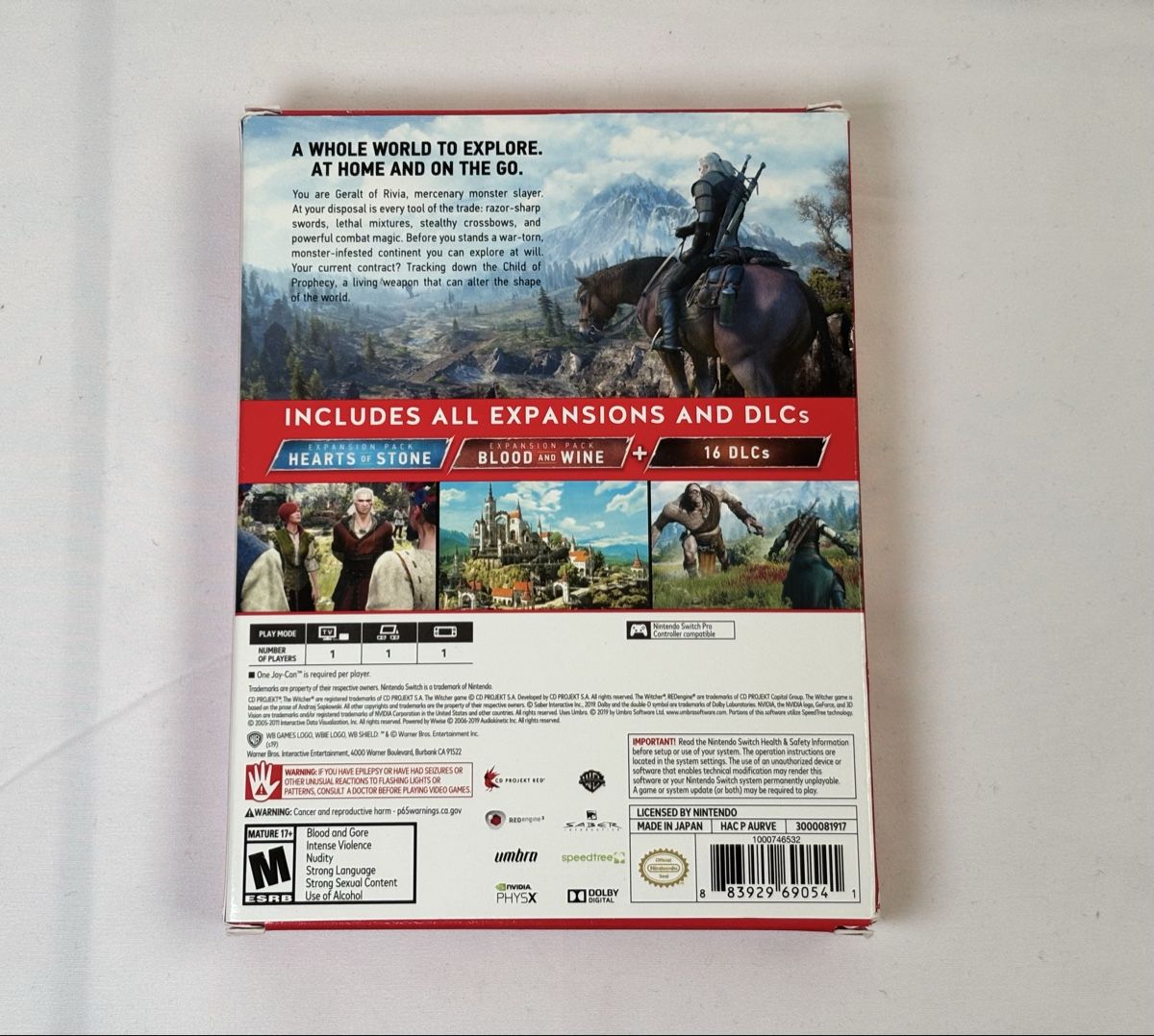 Giochi: The Witcher 3 Complete Edition Nintendo Switch Gioco Usato E – Usato da Gordola venduto da kar_gy5g 2